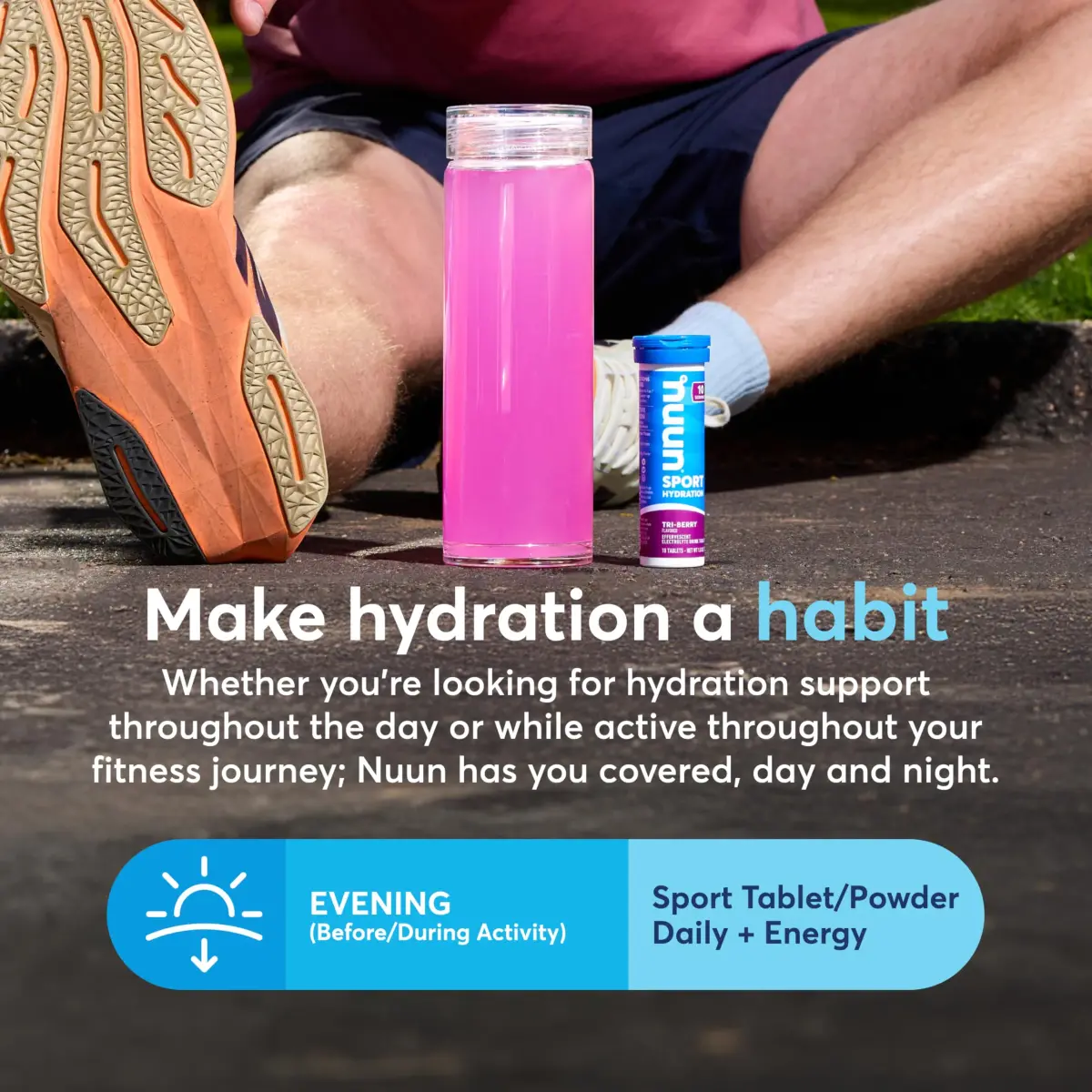 Nuun Sport Electrolyte Tablets Fruit Punch Flavor 80 Count | Hydration Support with 5 Essential Electrolytes - view 4