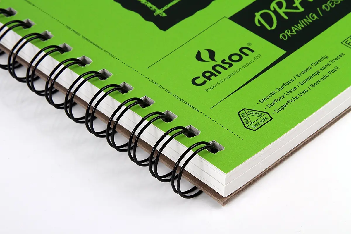 Canson XL Series Drawing Paper Pad, 5.5x8.5 in | Smooth surface, 60 sheets, acid-free - view 3