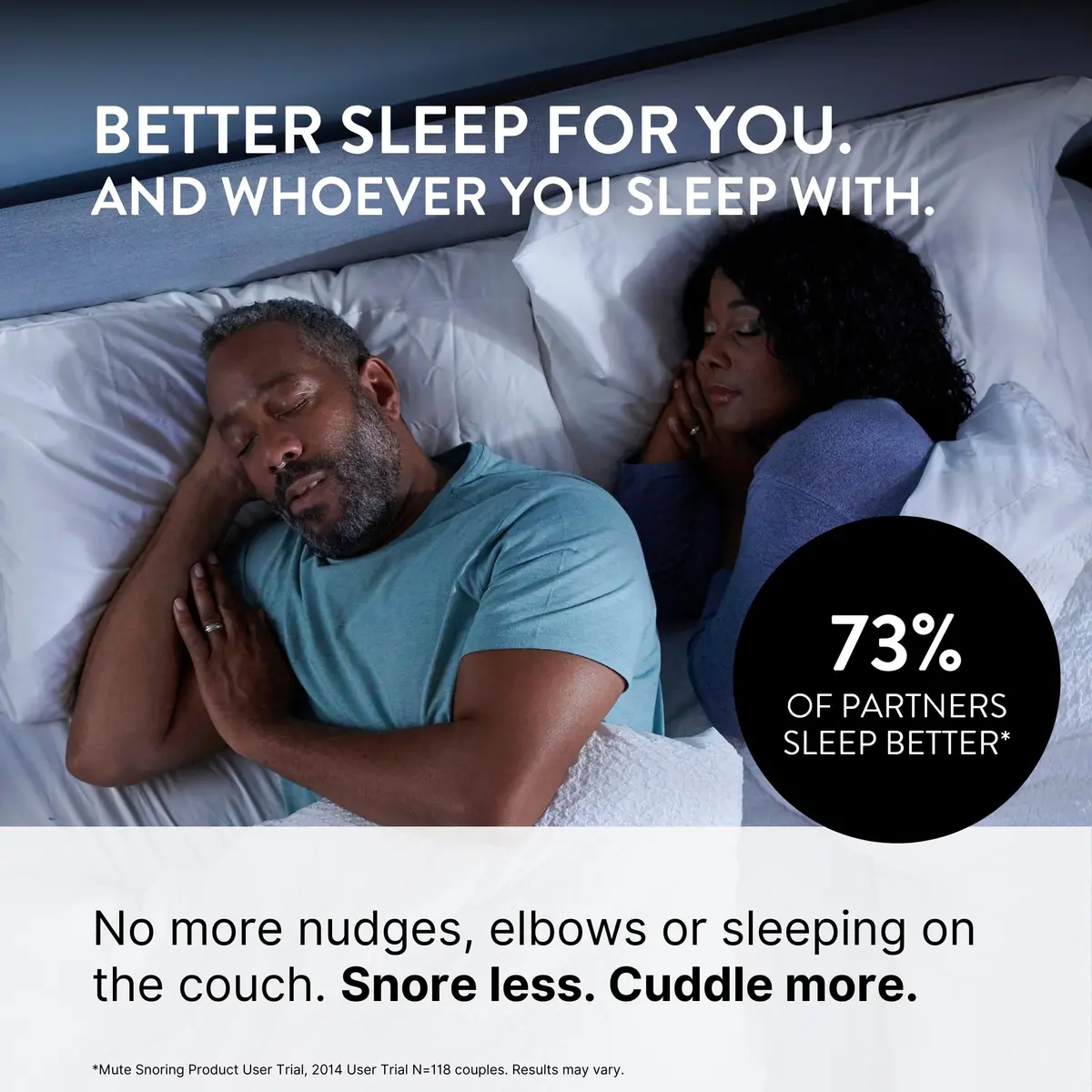 Rhinomed Mute Nasal Dilators for Sleep, Snoring Solution, Medium | Clinically Proven 38% Airflow Increase - view 4