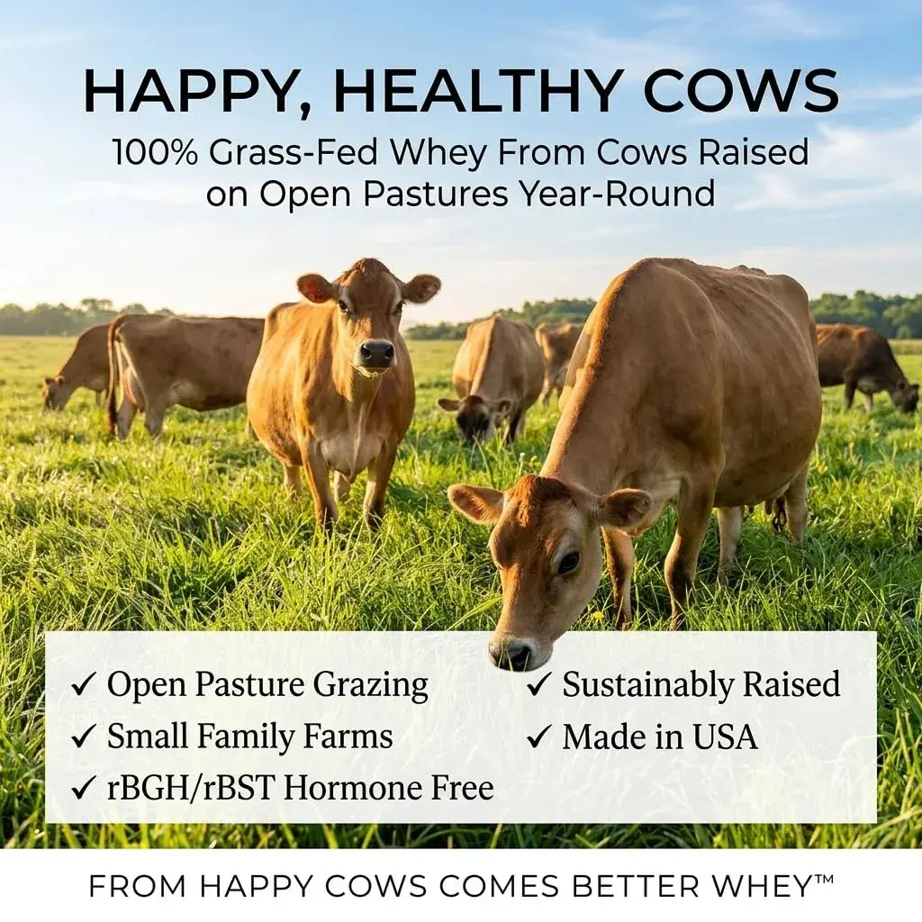 Raw Organic Whey Grass Fed Whey Protein Powder Unflavored 255 g (12 oz) | Pure 1-Ingredient Protein for Muscle Recovery - view 3