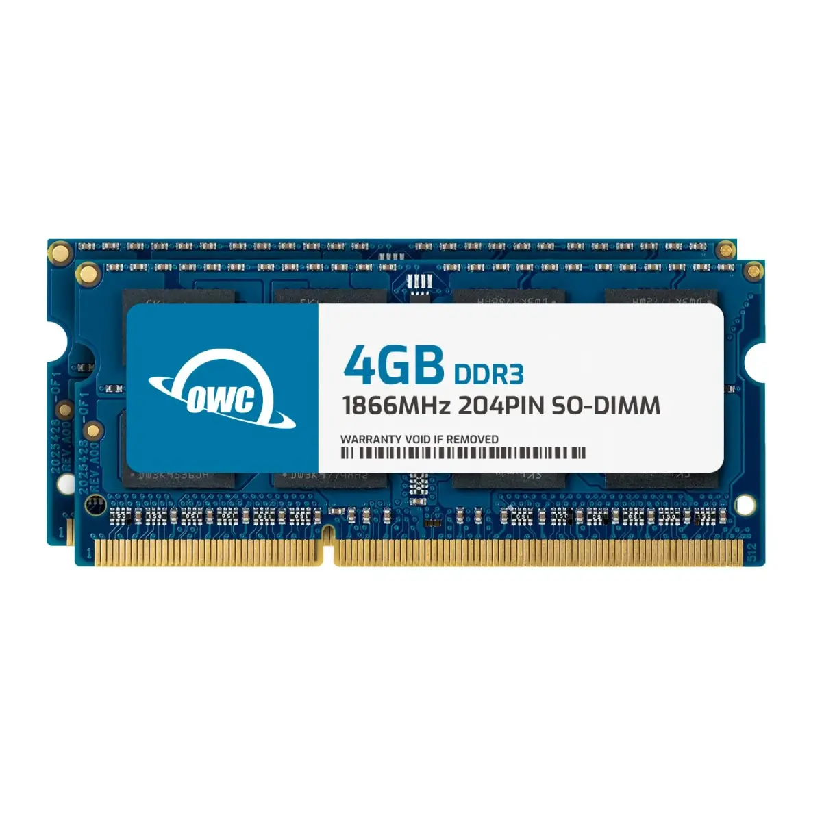OWC 8GB (2x 4GB) DDR3 1866MHz PC3-14900 CL13 SO-DIMM RAM for 2015 iMac 27" Retina 5K | 1.35V Non-ECC - main product image