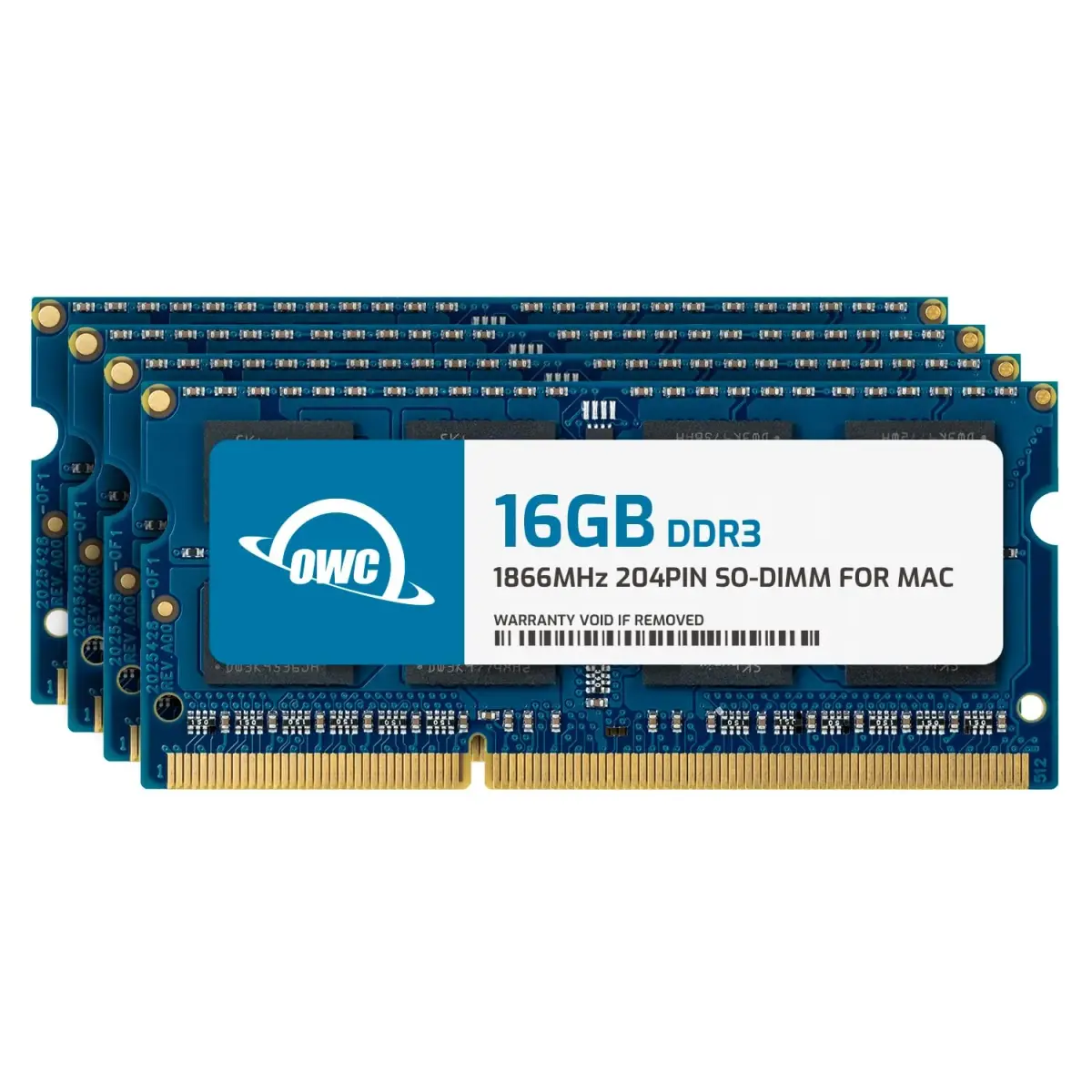 OWC 64GB (4x16GB) DDR3 1866MHz PC3-14900 CL13 SO-DIMM RAM for 2015 iMac 27" Retina 5K - main product image