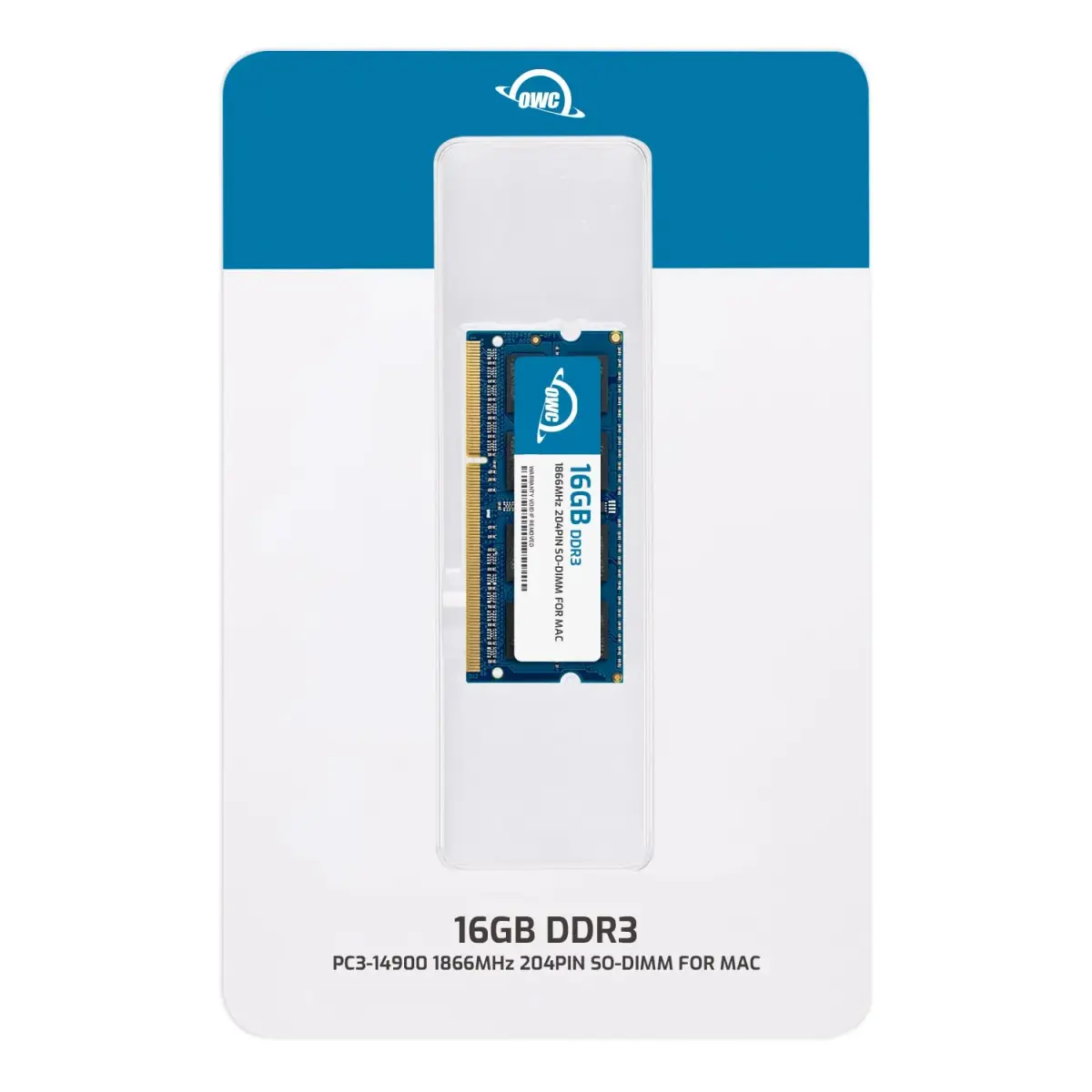 OWC 16GB DDR3 PC3-14900 1866MHz SO-DIMM RAM for iMac & PCs | 16GB (2x8GB) 1866MHz - view 2