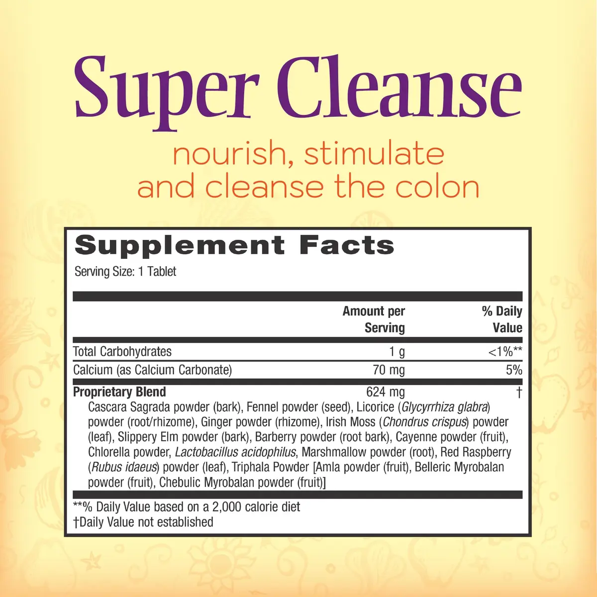 Nature's Secret Super Cleanse Herbal Colon Cleanse & Gut Health 2-Pack | Supports Digestive Wellness & Regularity - view 2