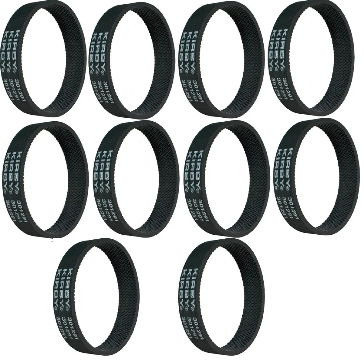 Kirby Vacuum Belt 10-Pack | OEM Replacement Part #301291G Compatible with All Kirby Upright Models - main product image