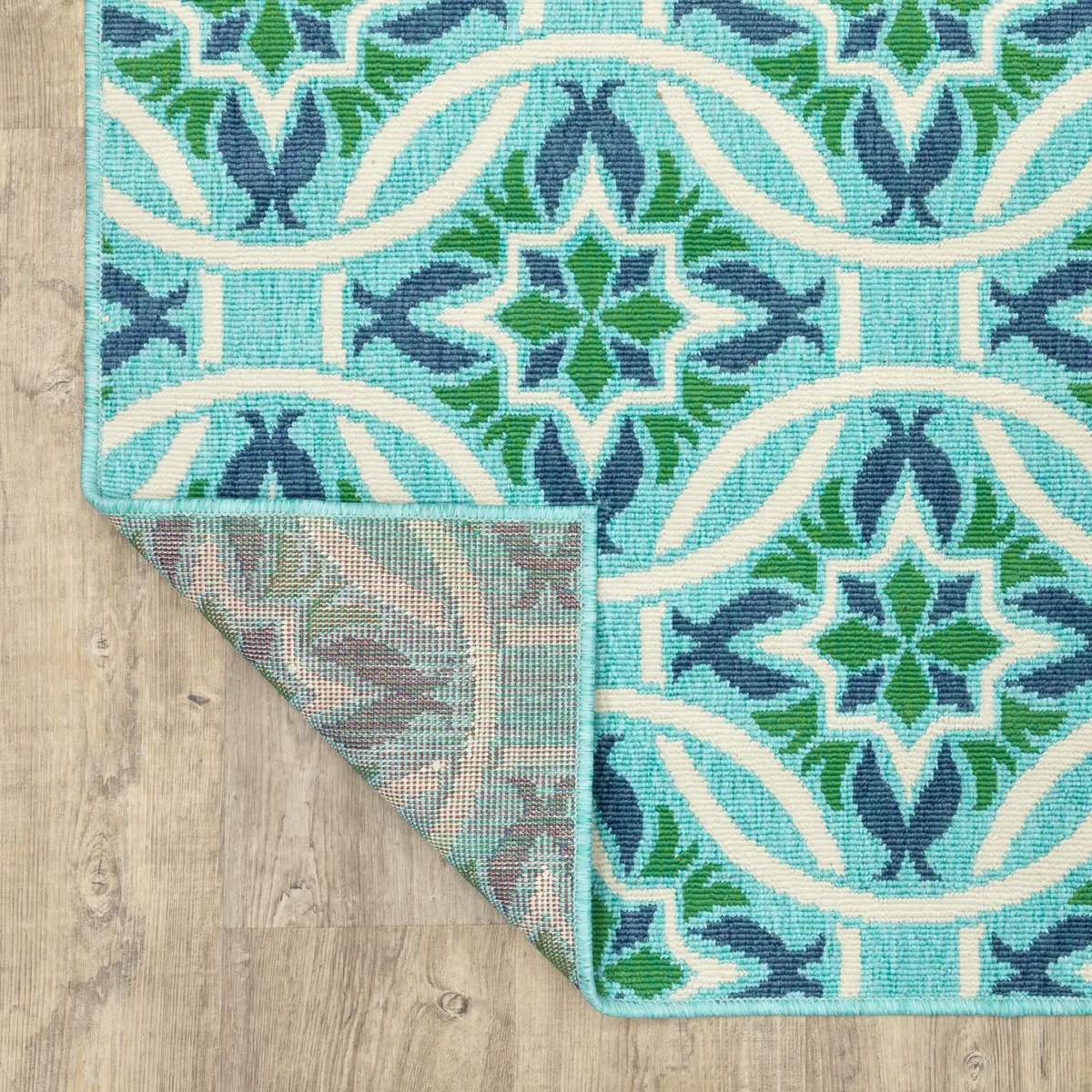 Oriental Weavers Meridian Indoor/Outdoor Rug - 5868L - 6'7" x 9'6" | Moroccan Style, Water & Fade Resistant - view 6