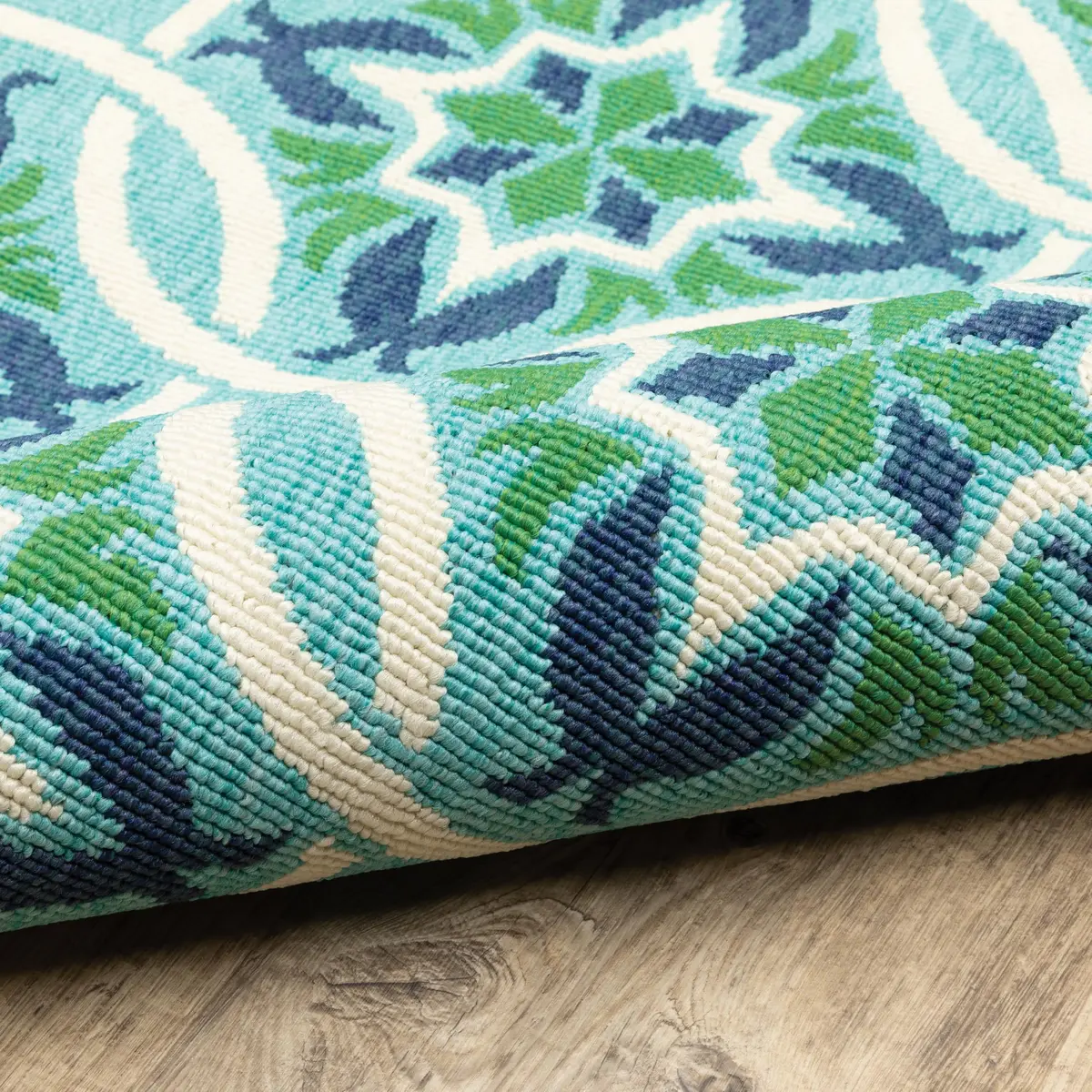 Oriental Weavers Meridian Indoor/Outdoor Rug - 5868L - 6'7" x 9'6" | Moroccan Style, Water & Fade Resistant - view 9