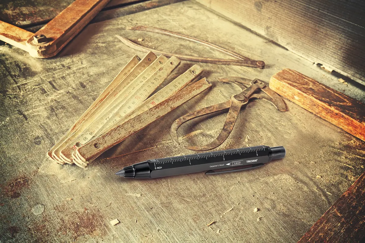 Troika Carpenter's Construction Mechanical Pencil Black 5.6mm (0.22 in) | Precision Tool for Professionals - view 5