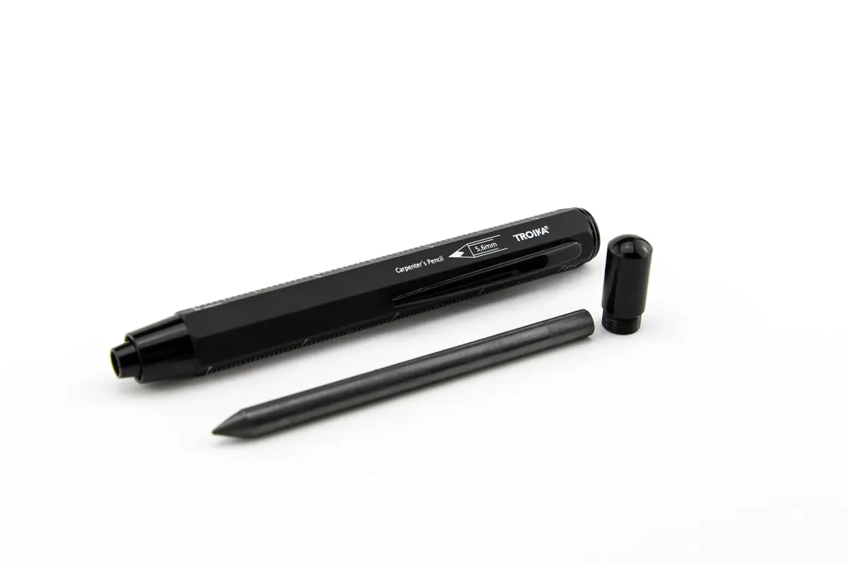 Troika Carpenter's Construction Mechanical Pencil Black 5.6mm (0.22 in) | Precision Tool for Professionals - view 3