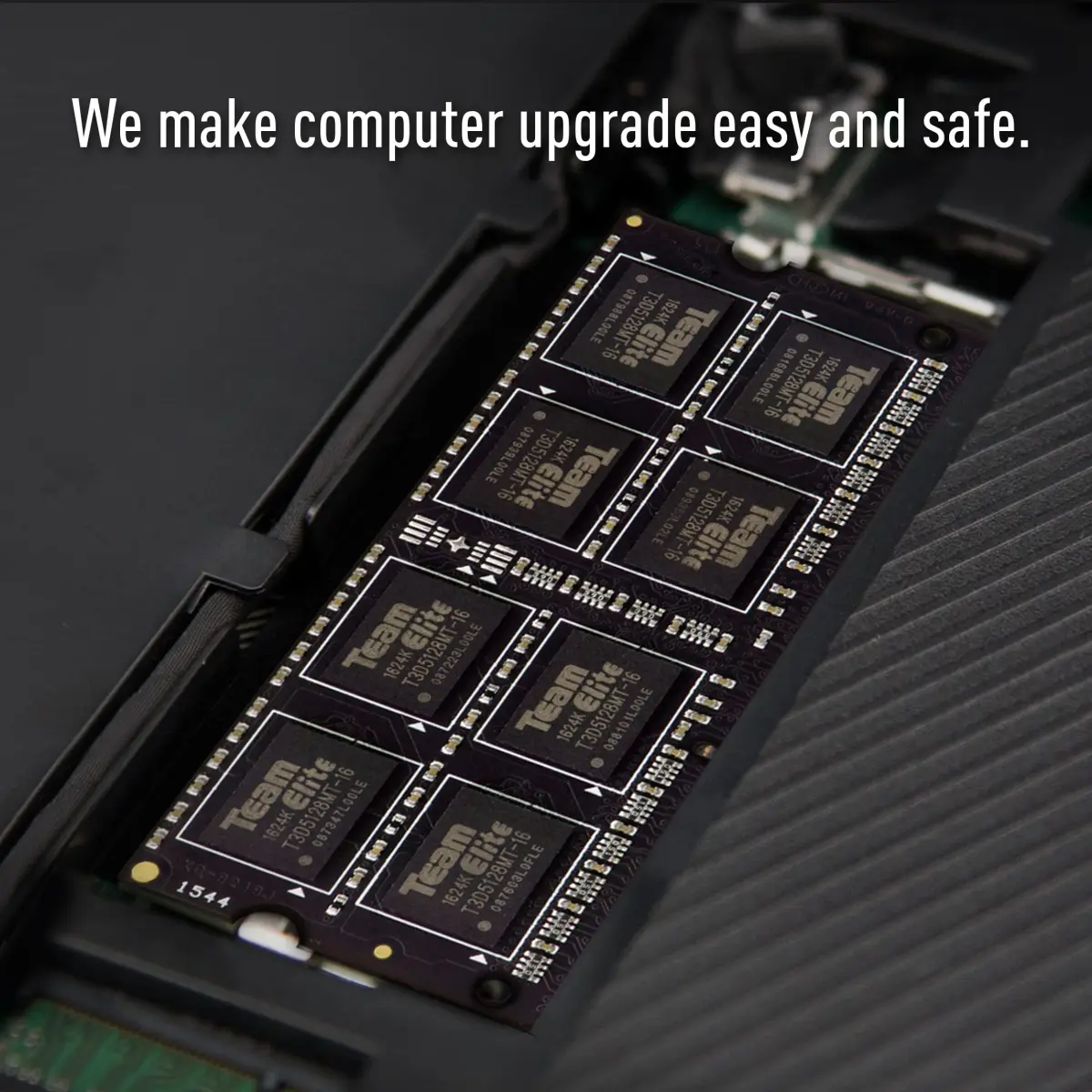 TEAMGROUP Elite DDR3L 16GB Kit (2 x 8GB) 1600MHz PC3-12800 CL11 SODIMM 204-Pin Laptop Memory Module 16GB (2x8GB) 1600MHz - view 2