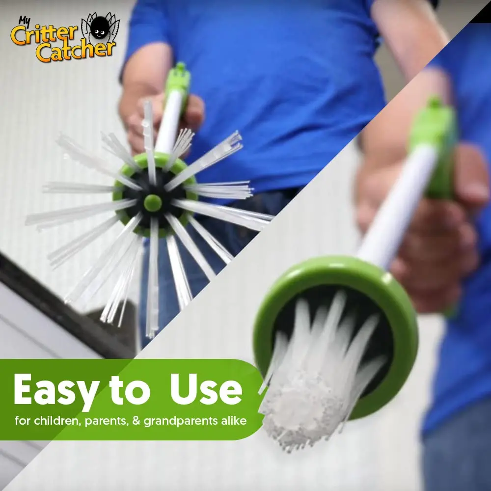 My Critter Catcher Spider and Insect Catcher | Safe, Reusable, Easy to Use for All Ages - view 3