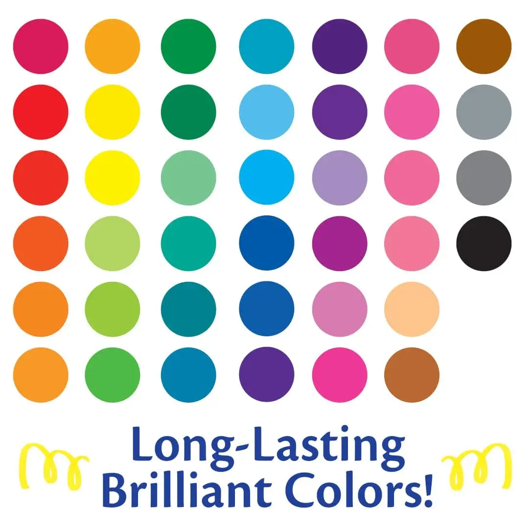Crayola Ultra Clean Washable Markers (40ct) | Non-Toxic Fine Line Art Supplies for Kids Ages 3+ - view 6
