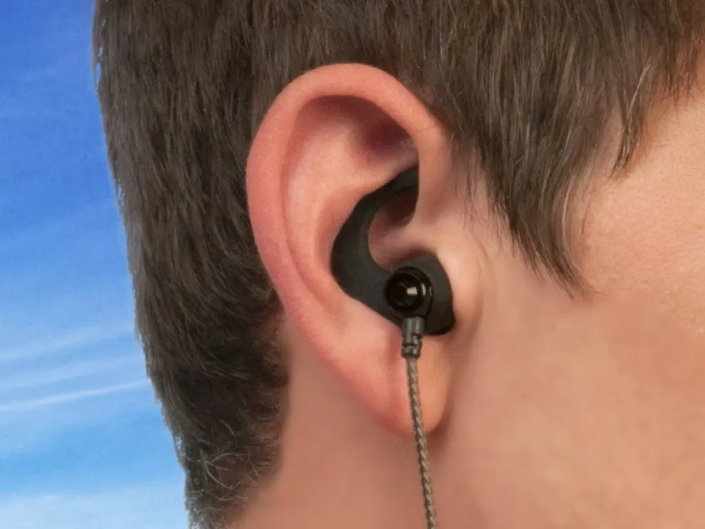 Far End Gear BudLoks Earphone Sport Grips for in-Ear and Ear Canal Earbuds, Black | Secure Fit for Active Use - view 3
