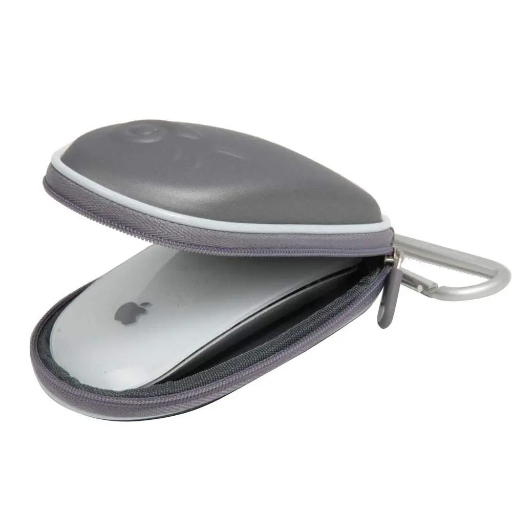 Hermitshell Grey Portable Electronic Device Cover | EVA Hard Carrying Case for Apple Magic Mouse (2nd Gen) - main product image