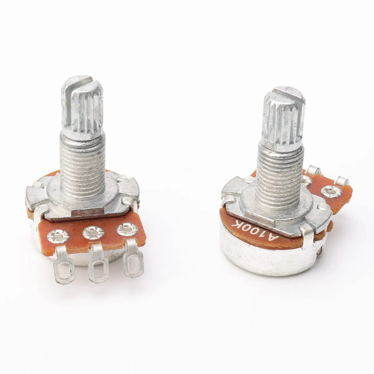 Swhmc A100K Ohm Guitar Potentiometer 10-Pack | 6mm Split Shaft - view 5
