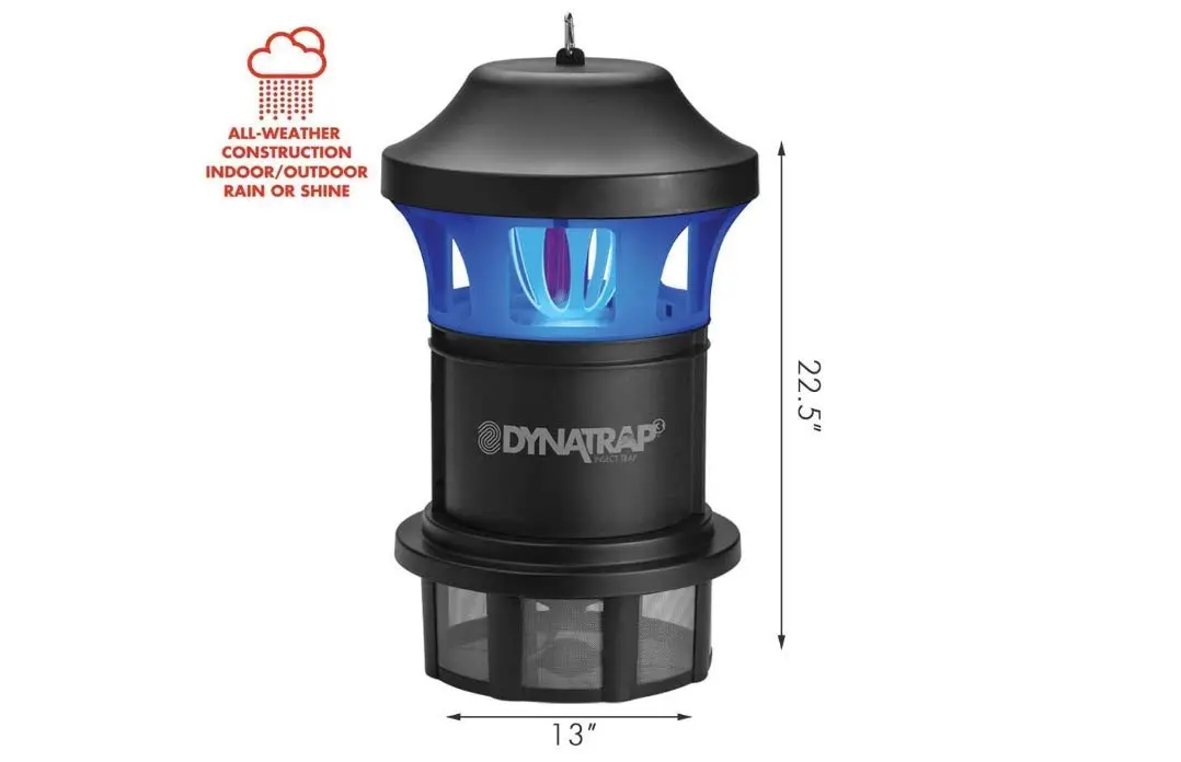 DynaTrap DT1775 1 Acre Mosquito & Flying Insect Trap, 5.44 kg (12 lb) | Whisper-Quiet Fan & UV Light Insect Killer - view 3