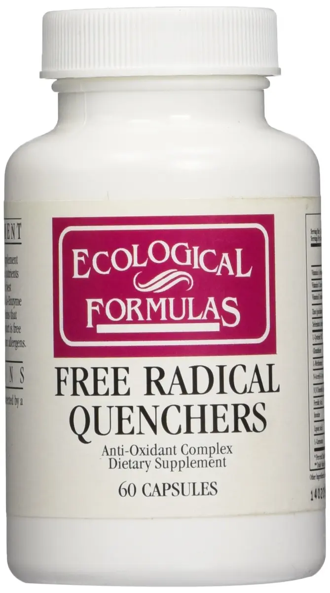 Cardiovascular Research Free Radical Quenchers Tablets 60 Count | Antioxidant Supplement for Heart & Wellness - main product image