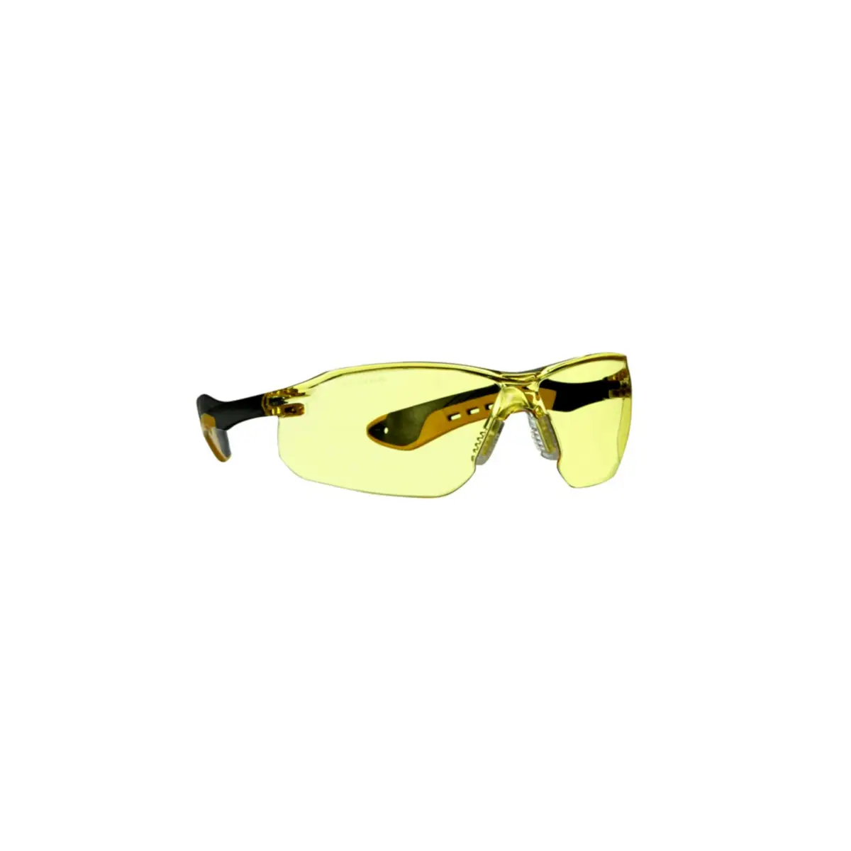 3M Flat Temple Safety Eyewear with Amber Lens | Impact Resistant & UV Protection - view 7