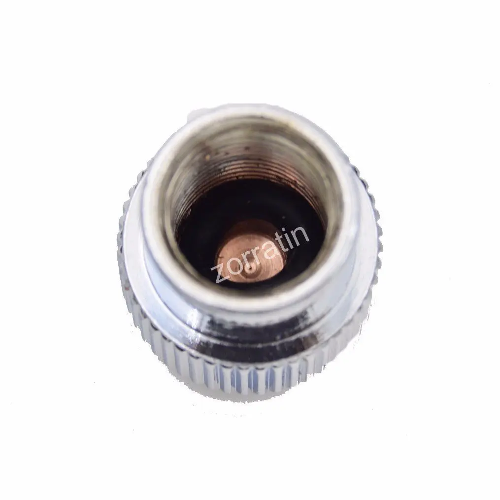 Zorratin 4X Chrome Black Union Jack Tire Valve Stem Cap Cover for BMW Mini Cooper | Chrome Finish, Universal Fit - view 6