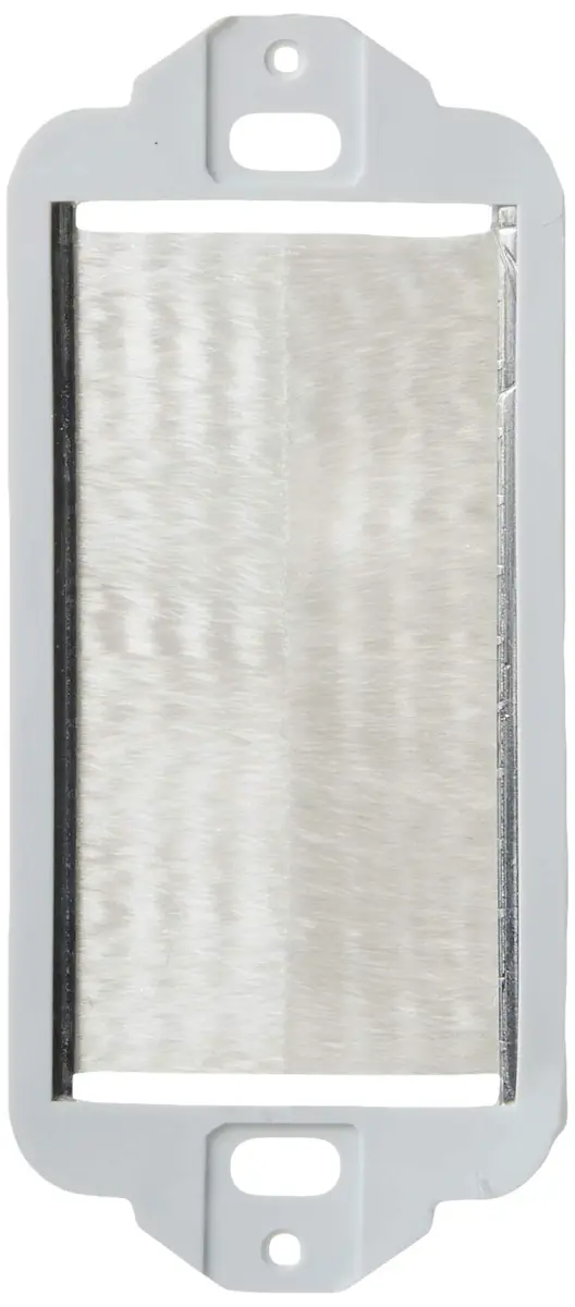 Leviton Decora Brush Passthrough Wall Plate | Cable Management Insert for Wall Openings - main product image