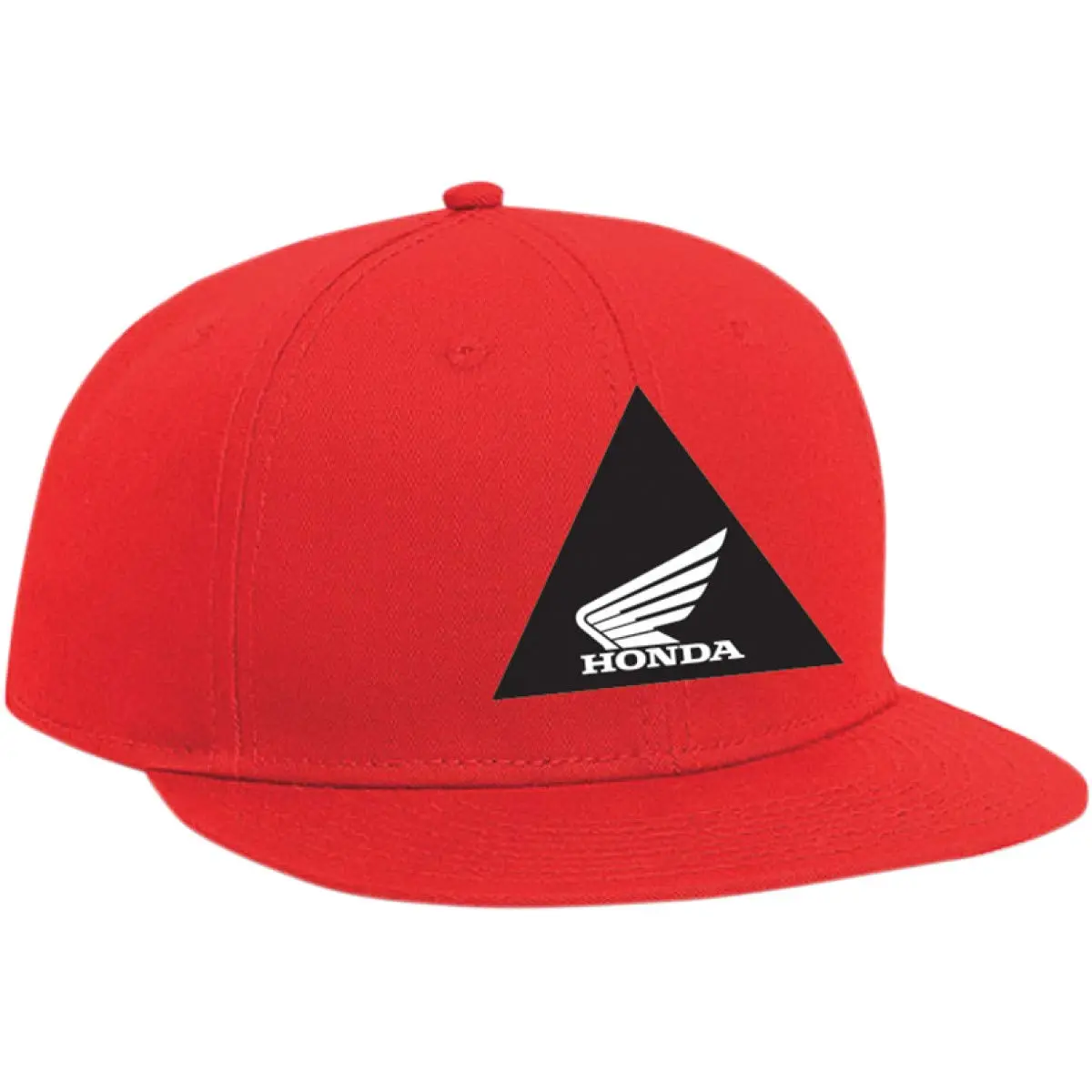 Factory Effex Youth Snapback Hat (Red, One Size) | Adjustable Cotton/Polyester Cap with Triangle Pattern - main product image
