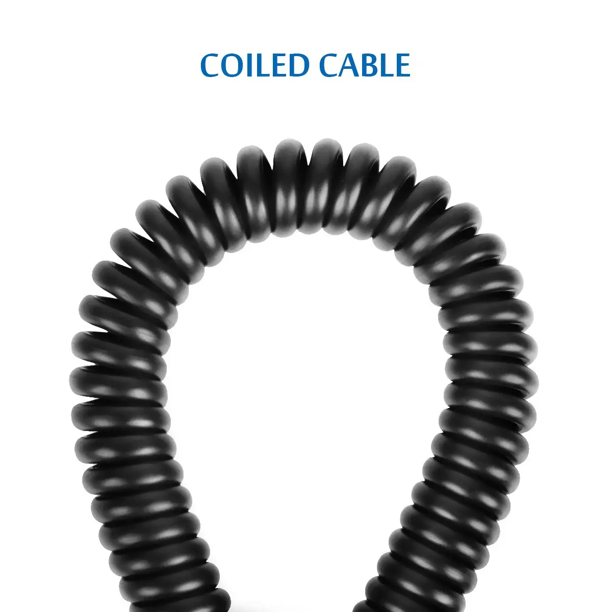 UCEC Coiled Micro HDMI to HDMI Cable 3.2FT | 4K HDR Support, Flexible & Portable - view 3