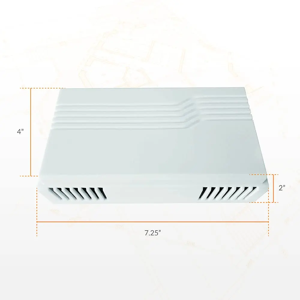 Newhouse Hardware White 2-Note Wired Mechanical Door Bell Chime CHM1 | 2-Note Ding-Dong & 1-Note Ding for Separate Doors - view 3