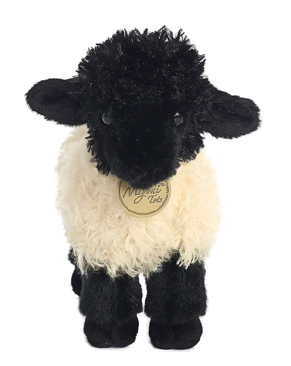 Aurora Miyoni Tots Suffolk Lamb Plush Animal 8.5 Inches | Realistic Detail & Safe for All Ages - view 2