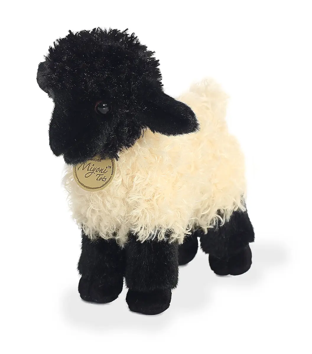 Aurora Miyoni Tots Suffolk Lamb Plush Animal 8.5 Inches | Realistic Detail & Safe for All Ages - view 3