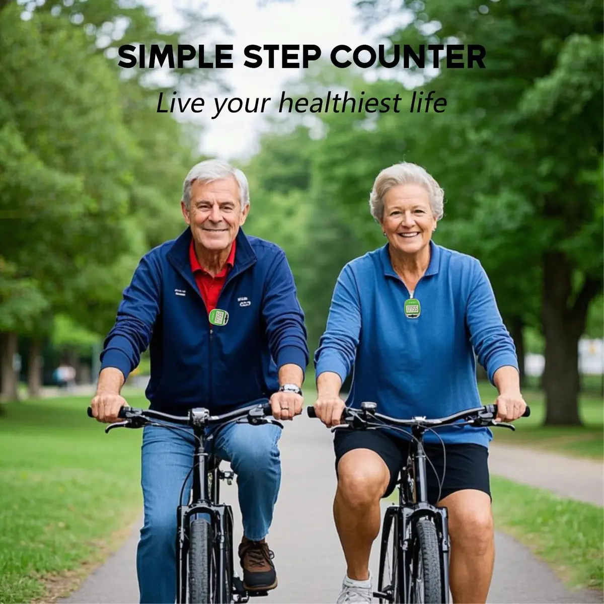 PINGKO Portable Sport Pedometer Step/Distance/Calories Counter Tracker Green | Accurate Tri-Axis Sensor, 99999 Steps Max - view 9