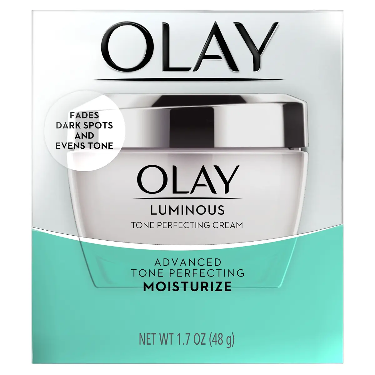 Olay Luminous Tone Perfecting Cream Face Moisturizer 50ml (1.7 oz) | Evens Skin Tone - view 3