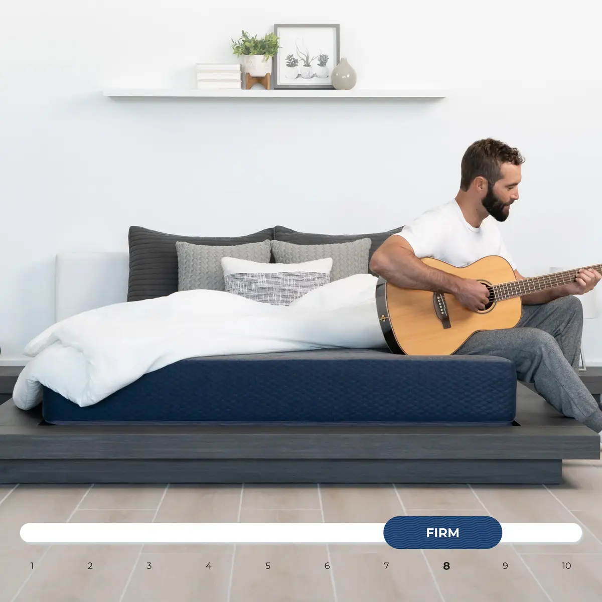 DREAMFOAM Brooklyn Bedding Copperflex Essential 6" Gel Memory Foam Mattress Queen | Made in Arizona - view 3