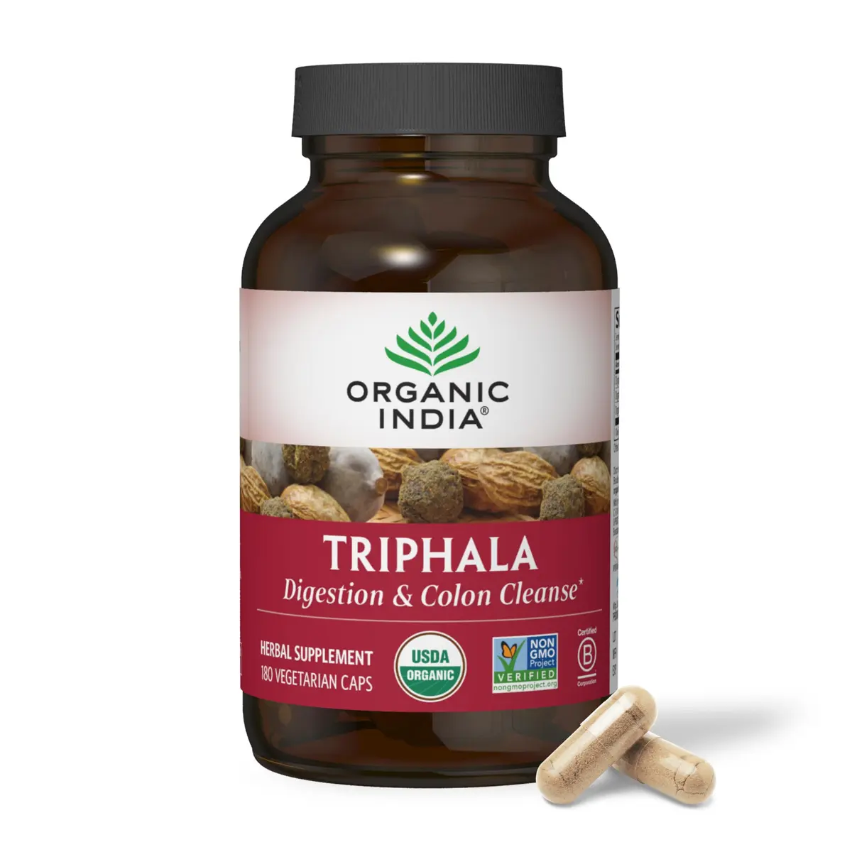 Organic India Triphala Capsules 180 Count | Supports Digestive Balance & Rejuvenation - view 7