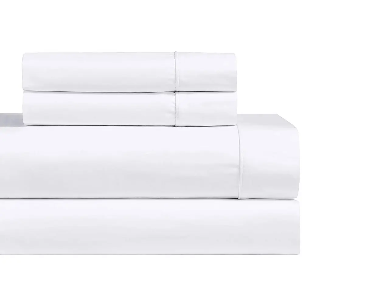 Royal Hotel Bedding Queen 1000 Thread Count Cotton Sateen Sheet Set 203cm x 254cm (80" x 100") Flat Sheet, 152cm x 203cm (60" x 80") Fitted Sheet, 51cm x 76cm (20" x 30") Pillowcases | Luxury Heavyweight Cotton Comfort - main product image