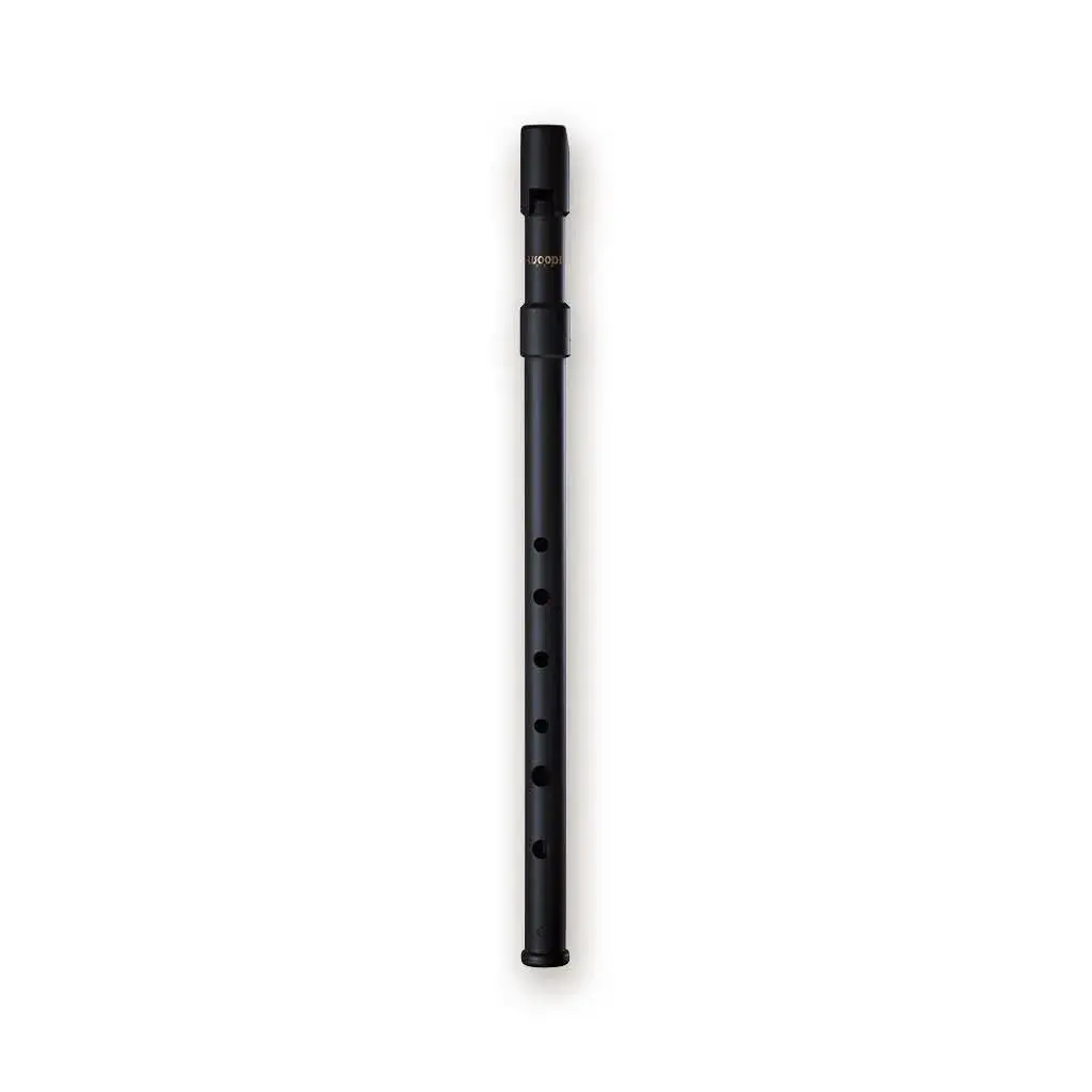 SMARTWOODI Set of 2 Irish Whistles Matte Black Key of C & D | 6-Hole Folk Instrument - view 2