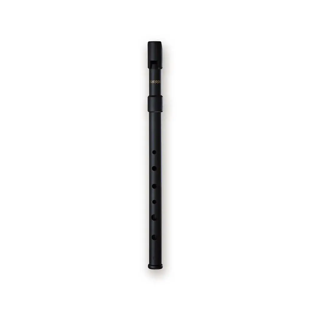 SMARTWOODI Set of 2 Irish Whistles Matte Black Key of C & D | 6-Hole Folk Instrument - view 3
