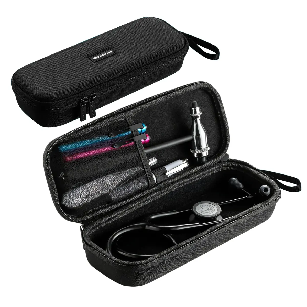 caseling Hard Stethoscope Case for Littmann Classic III & Cardiology IV | Protects Medical Tools from Drops & Dust - main product image
