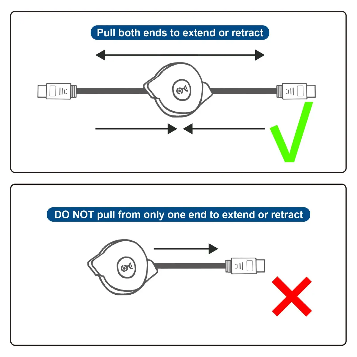 Cable Matters 4K Retractable HDMI Cable, 1m (3.3ft) | High Speed with Ethernet - view 7