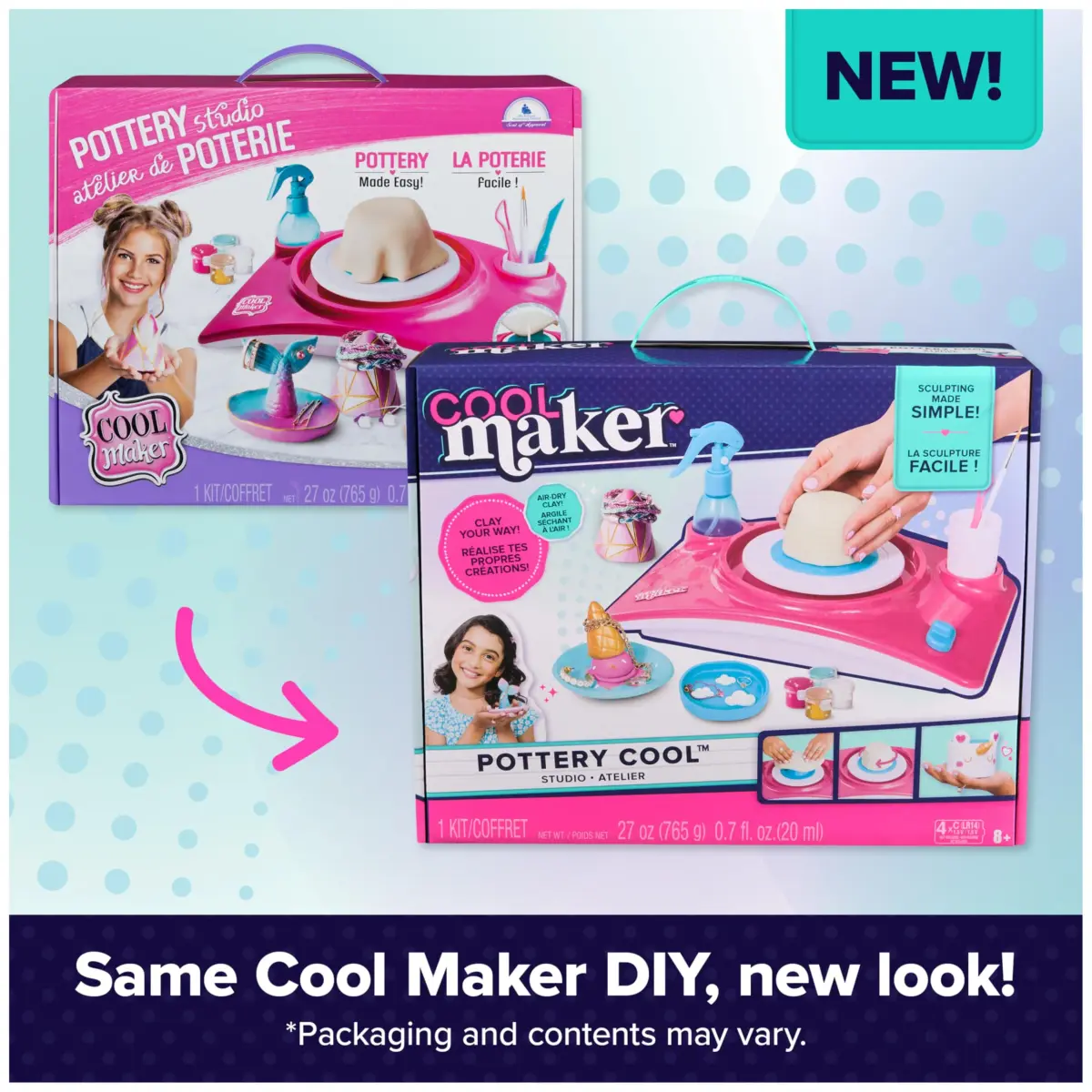 Cool Maker Pottery Studio Air-Dry Clay Craft Kit | Arts and Crafts Kids Toys for Ages 8+ - view 6