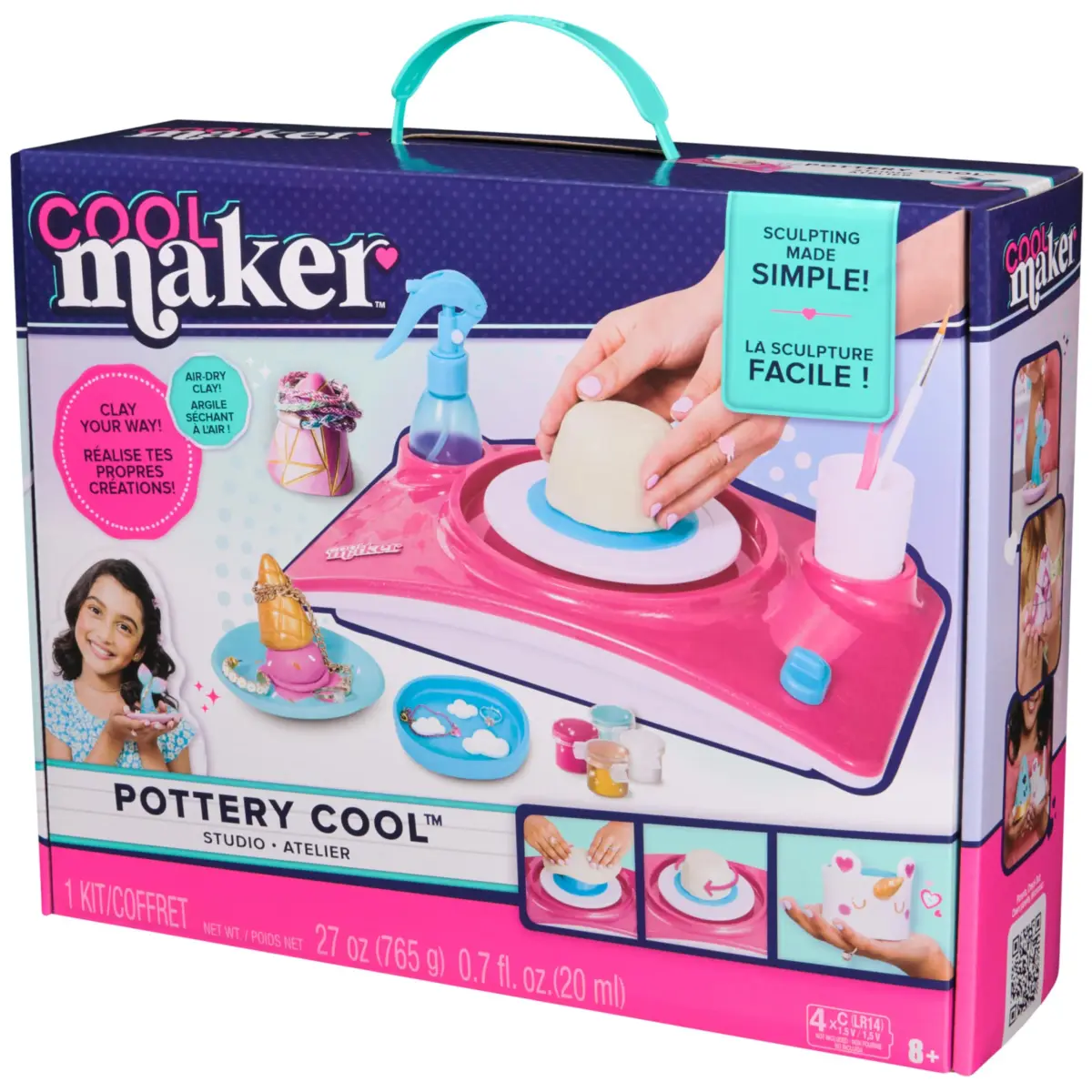 Cool Maker Pottery Studio Air-Dry Clay Craft Kit | Arts and Crafts Kids Toys for Ages 8+ - view 9