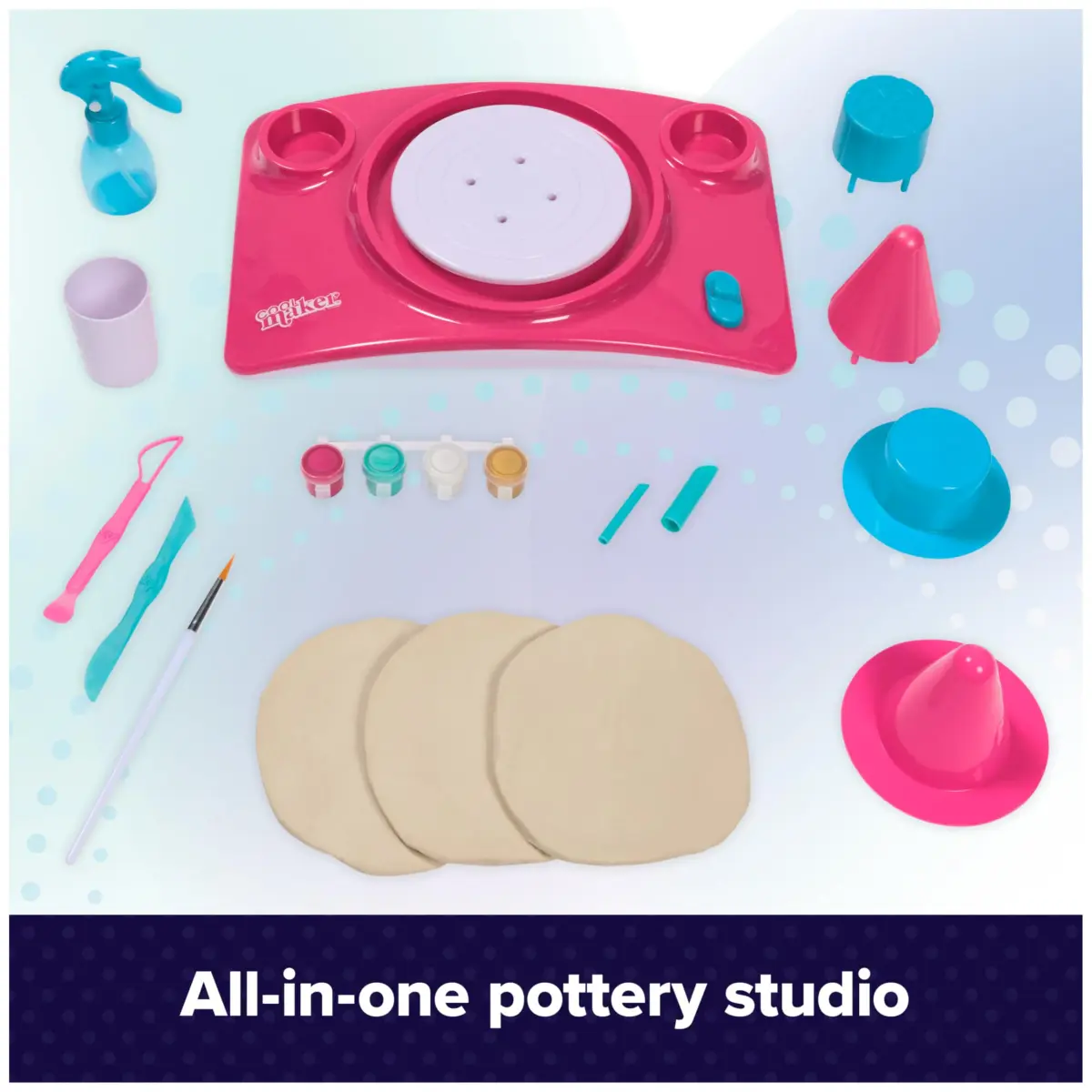 Cool Maker Pottery Studio Air-Dry Clay Craft Kit | Arts and Crafts Kids Toys for Ages 8+ - view 3