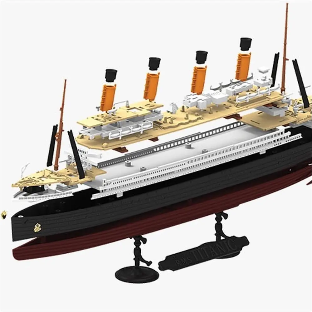 Academy Hobby Model Kits 1:1000 RMS Titanic Model Kit | Detailed Watercraft Craft for Ages 14+ - view 2
