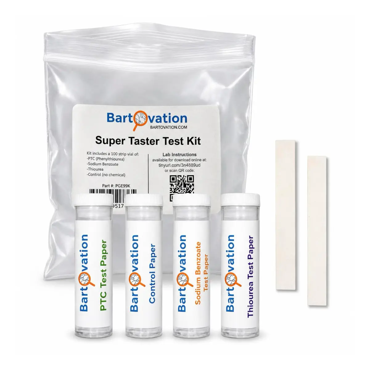 Bartovation Super Taster Test Kit, Classroom Lab, 100 Complete Experiments | Genetic Taste Sensitivity - main product image