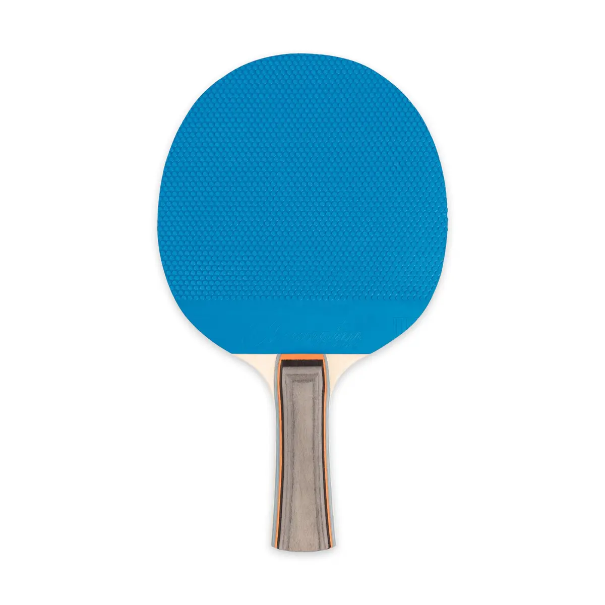 Champion Sports Table Tennis Paddle, Assorted Colors | 5 Ply Rubber Face, Straight Handle, Assorted Colors - main product image