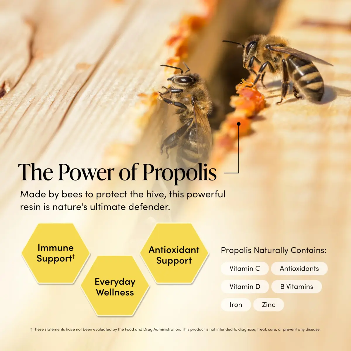 Beekeeper's Naturals Propolis Throat Spray 30 ml (1 Fl Oz) | Natural Immune Support & Antioxidants - view 3