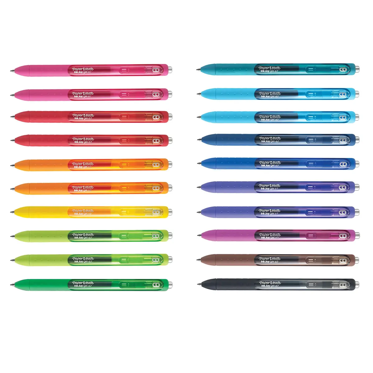 Paper Mate InkJoy Gel Pens, Medium Point (0.7mm), 20 Count | Fast-Drying, Vibrant Colors for School & Office - view 7