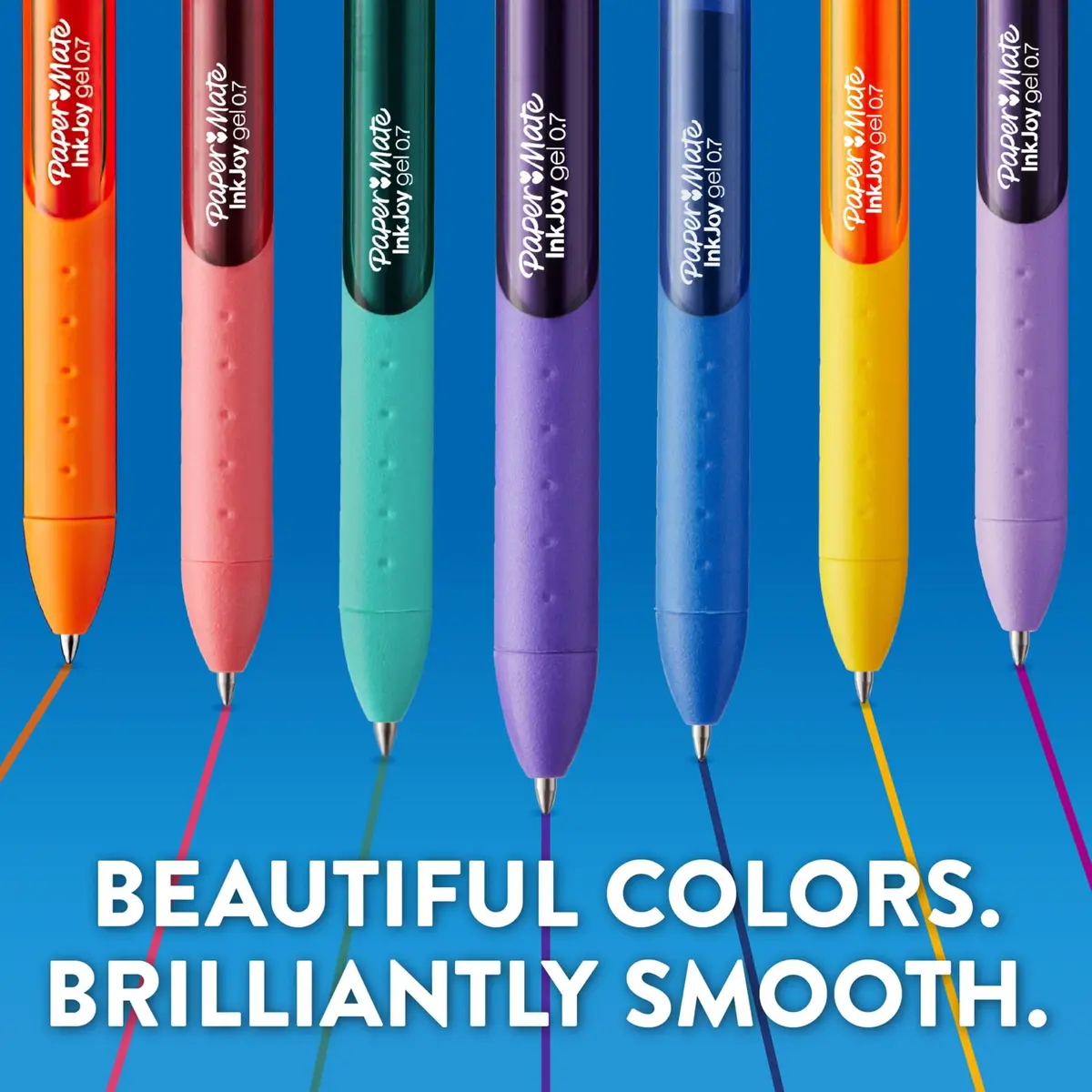 Paper Mate InkJoy Gel Pens, Medium Point (0.7mm), 20 Count | Fast-Drying, Vibrant Colors for School & Office - view 3
