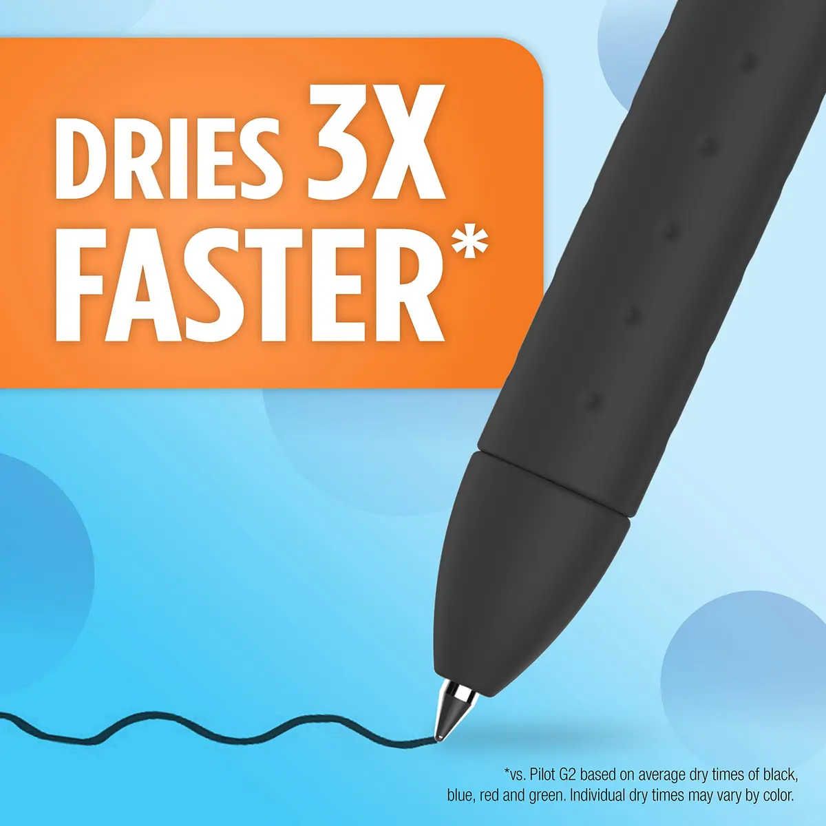 Paper Mate InkJoy Gel Pens, Medium Point, Black, 12 Count | Fast Drying Gel Ink for Smooth Writing - view 2