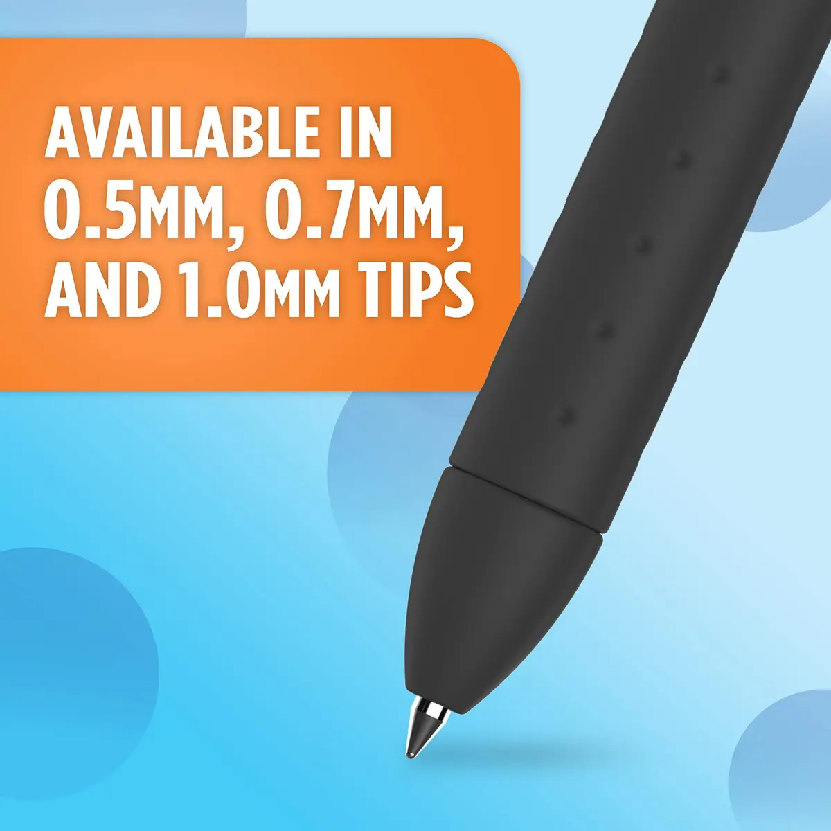 Paper Mate InkJoy Gel Pens, Medium Point, Black, 12 Count | Fast Drying Gel Ink for Smooth Writing - view 3