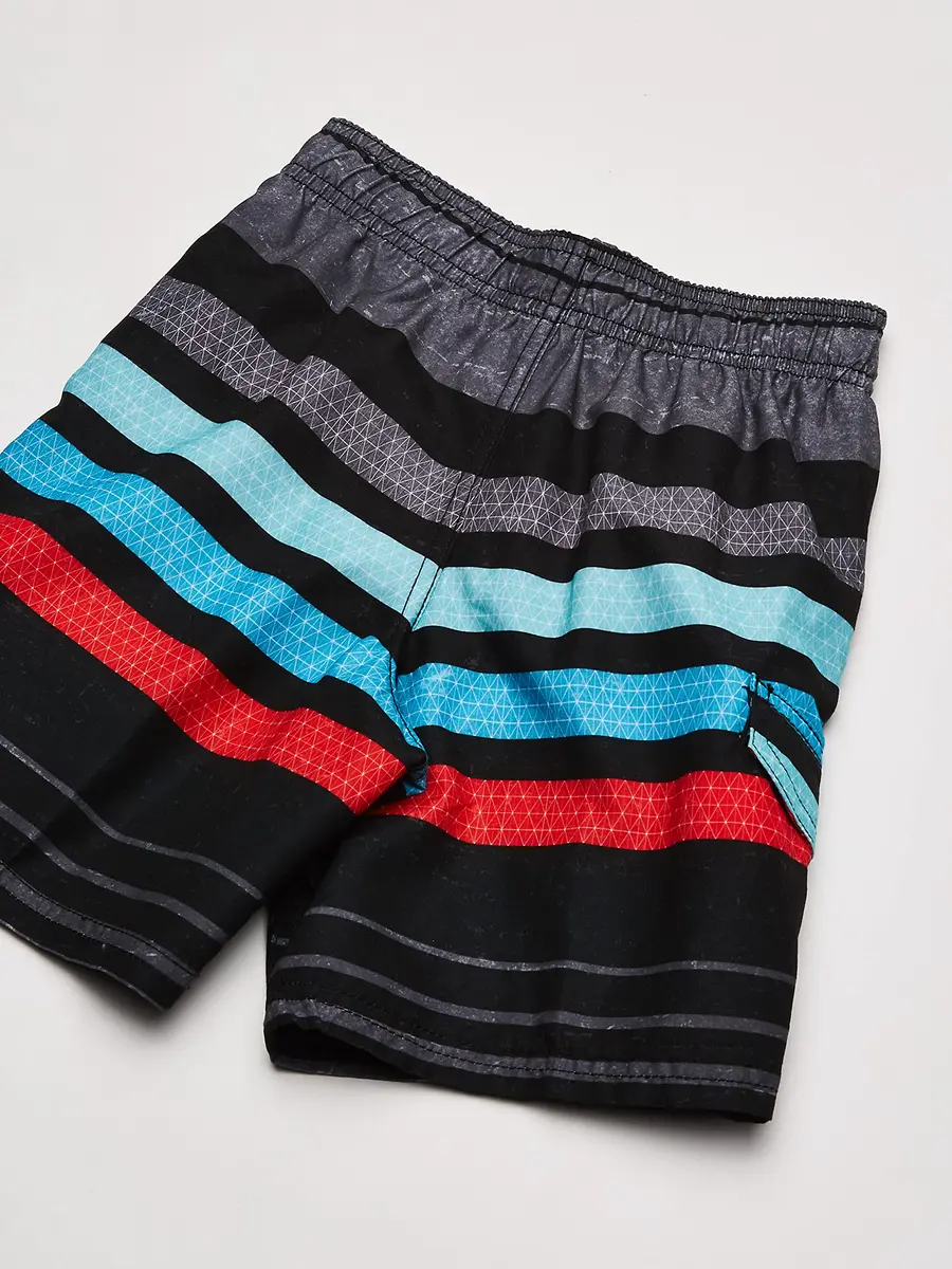 Kanu Surf Boys' Echo Quick Dry UPF 50+ Beach Swim Trunk, Echo Black, 4 | UPF 50+ Quick Dry Microfiber for Active Boys - view 4